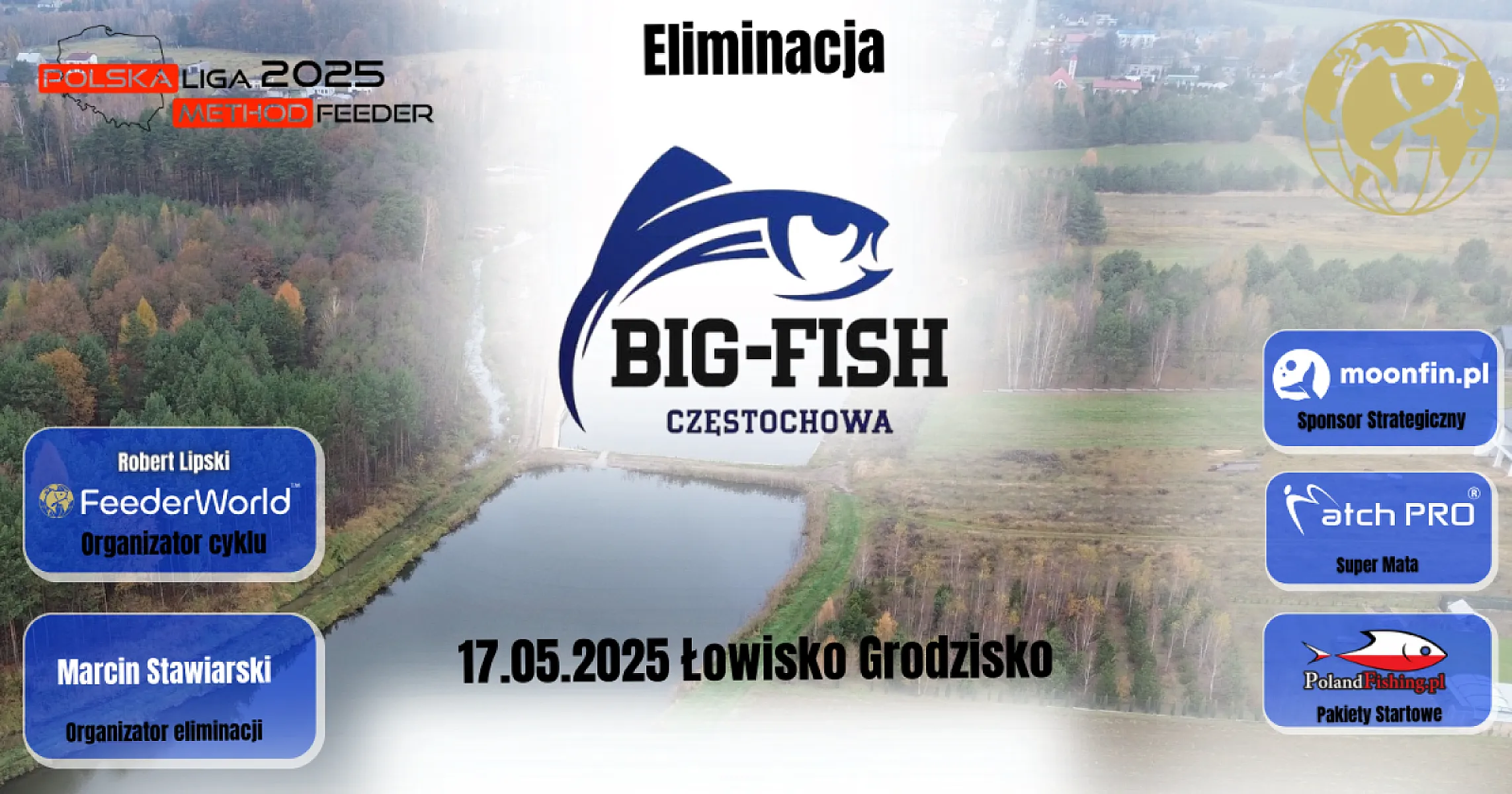 Polska Liga Method Feeder eliminacja Big Fish Grodzisko