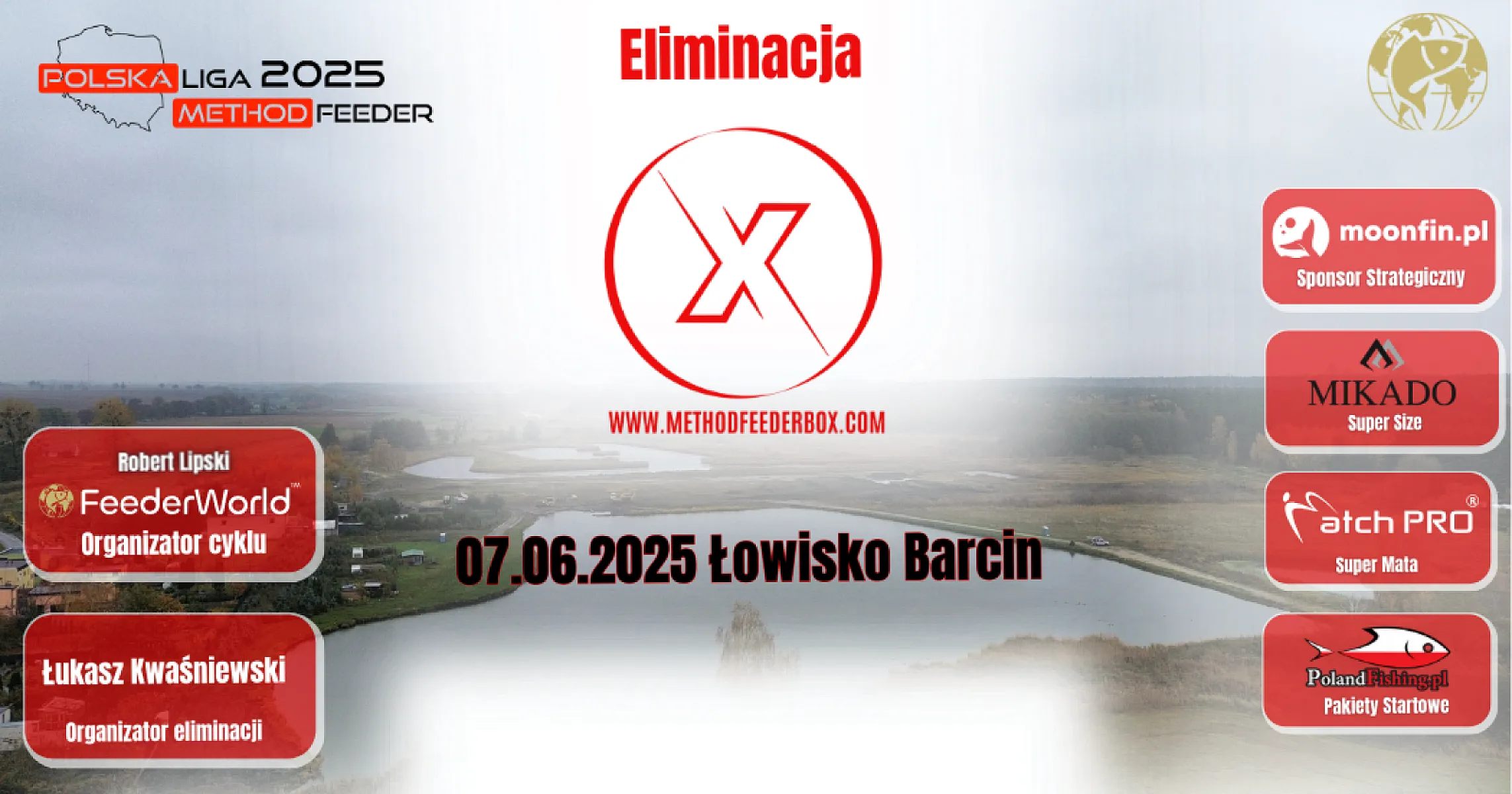 Polska Liga Method Feeder eliminacja Method Feeder Box  Barcin.